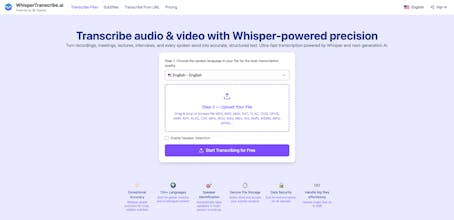 WhisperTranscribe.ai - gallery image