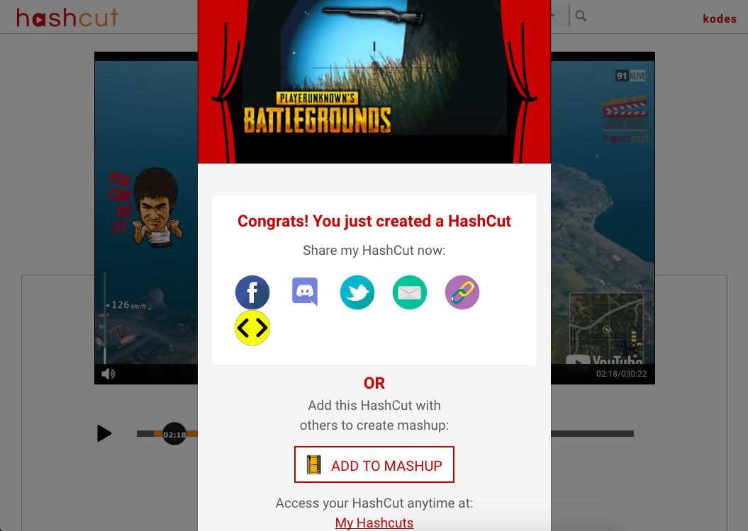 Hashcut gallery image