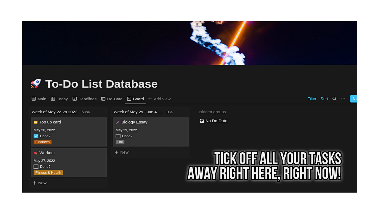 Notion Ultimate To-Do List gallery image
