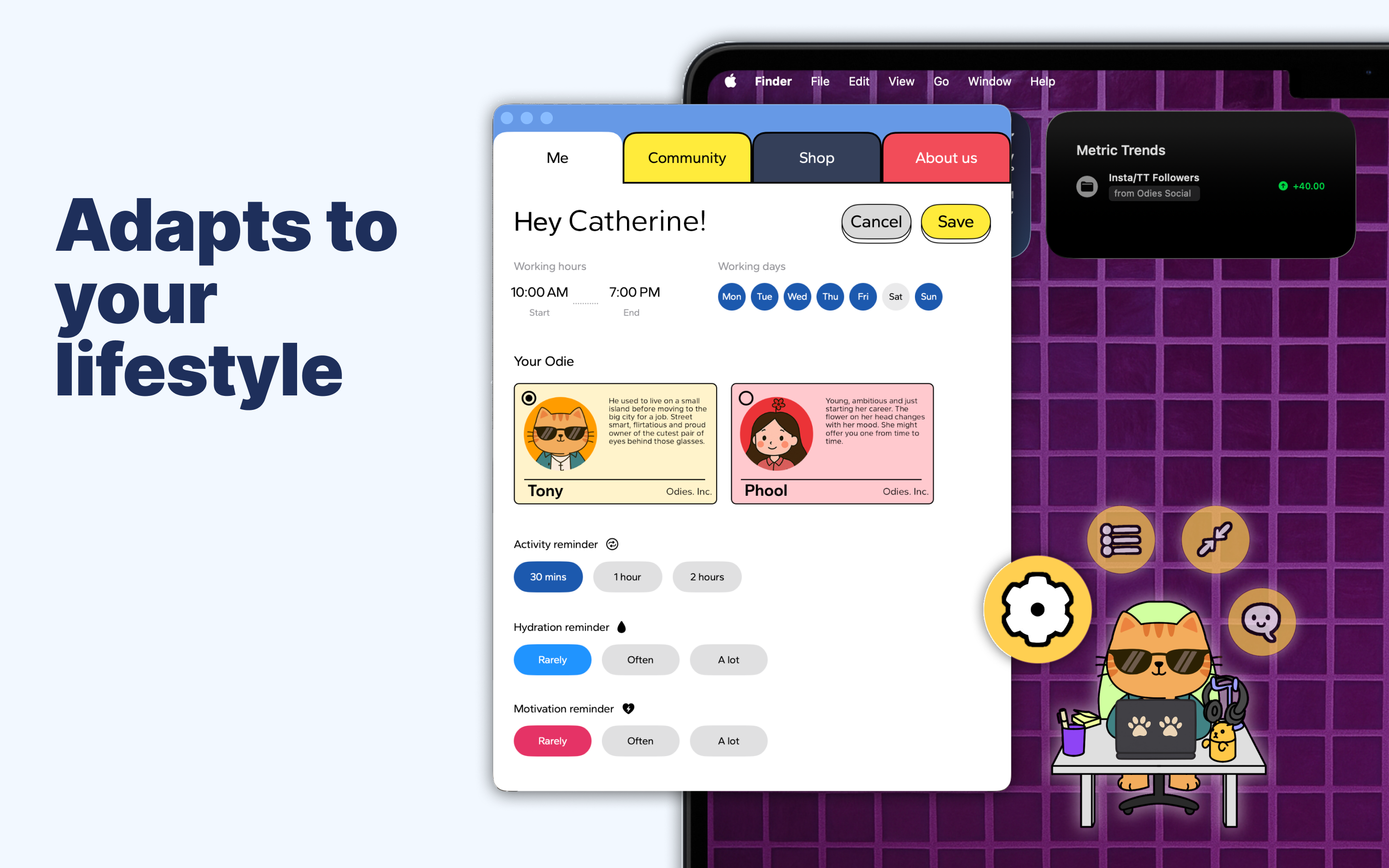 Odies AI Coworkers - Screenshot 4 showing product features and functionality