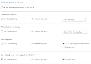 WPSummarize gallery image