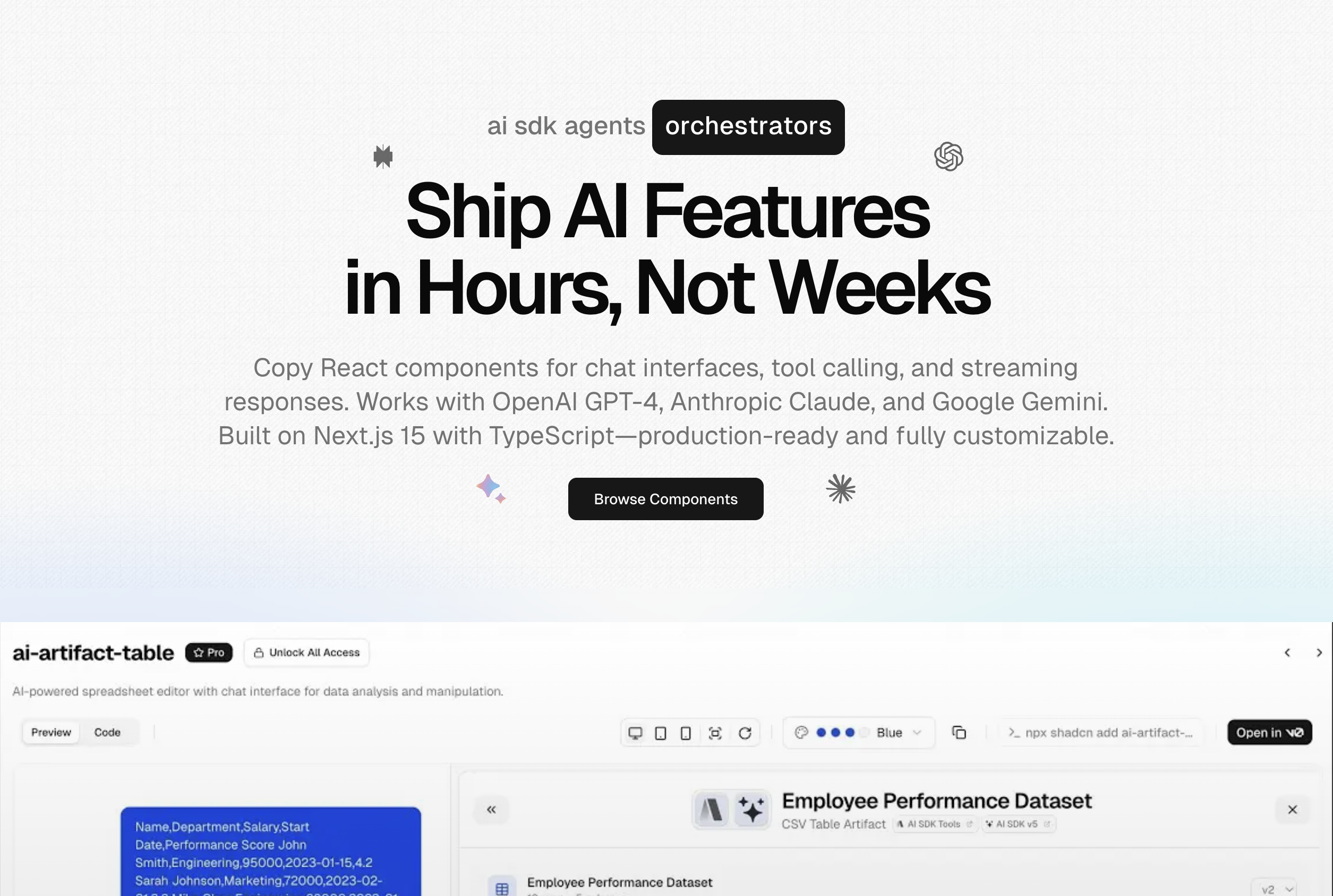 AI SDK AGENTS gallery image