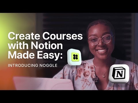 startuptile Noggle- Launch online courses from Notion in minutes