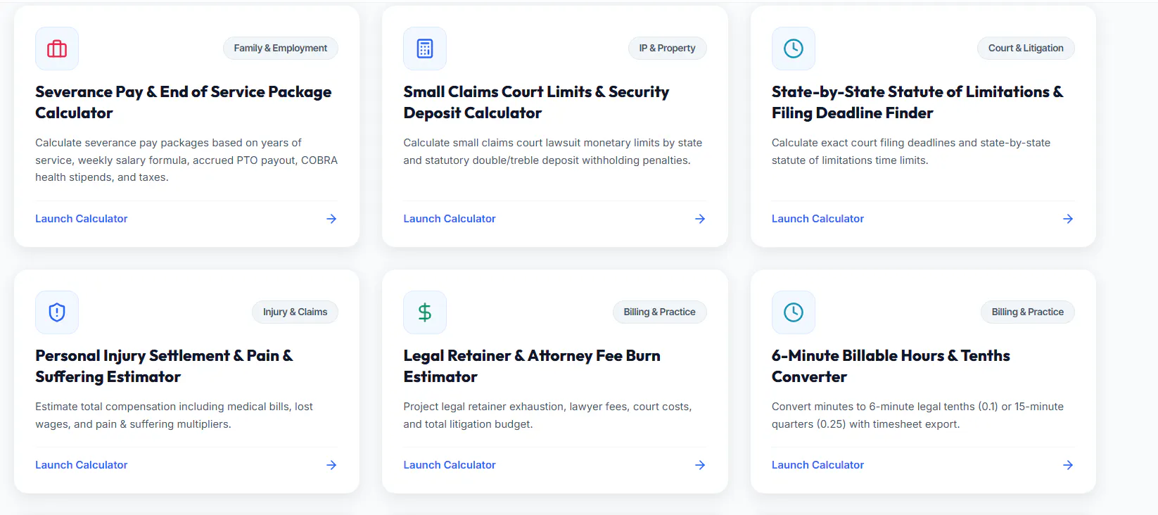 LegalCalculator.online gallery image