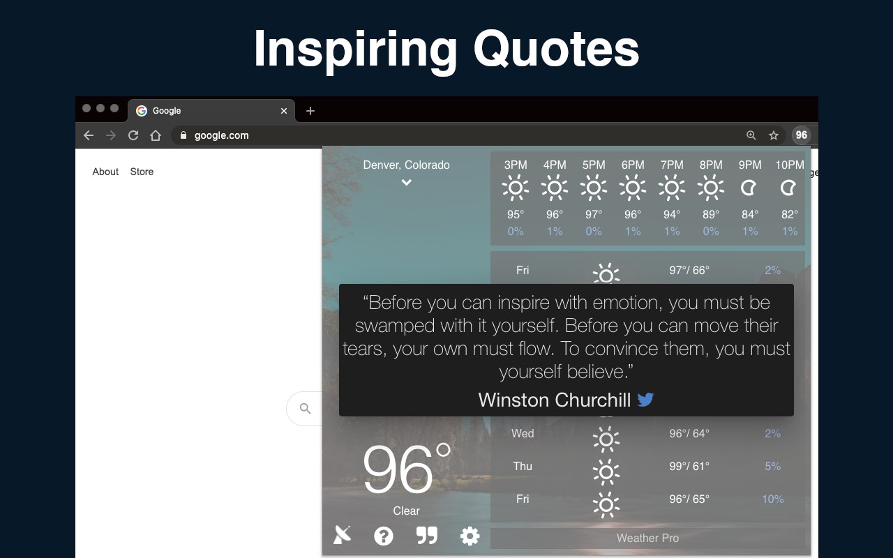 Weather Extension v5 gallery image