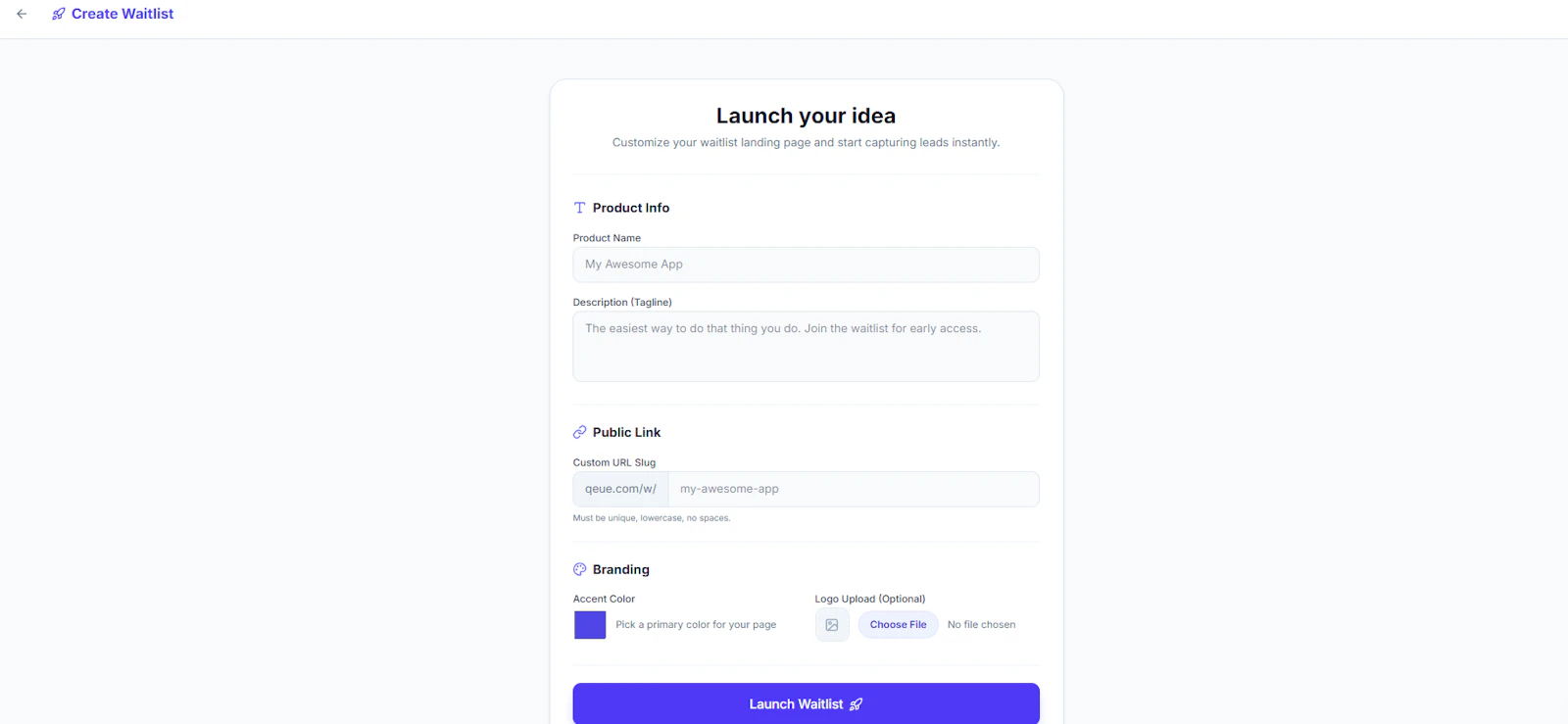 Qeue screenshot 3