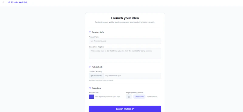 Qeue screenshot 3