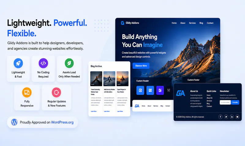 Glidy Addons for Elementor screenshot 3