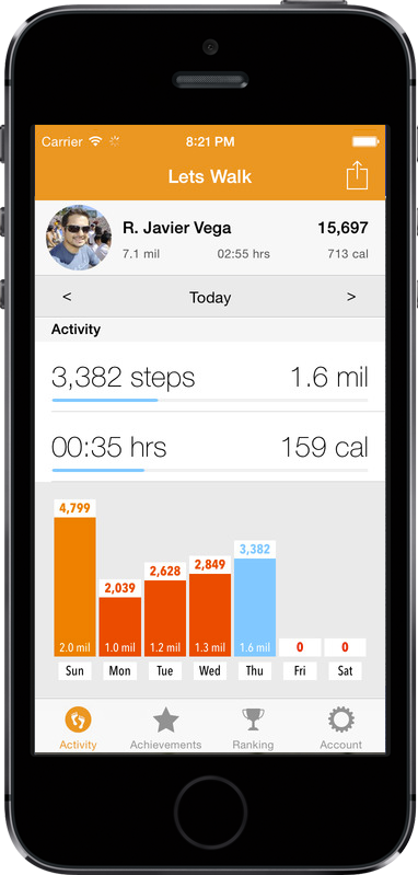 Lets Walk App gallery image