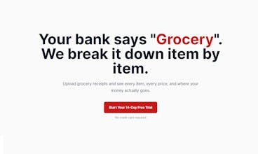 Groceries Tracker gallery image