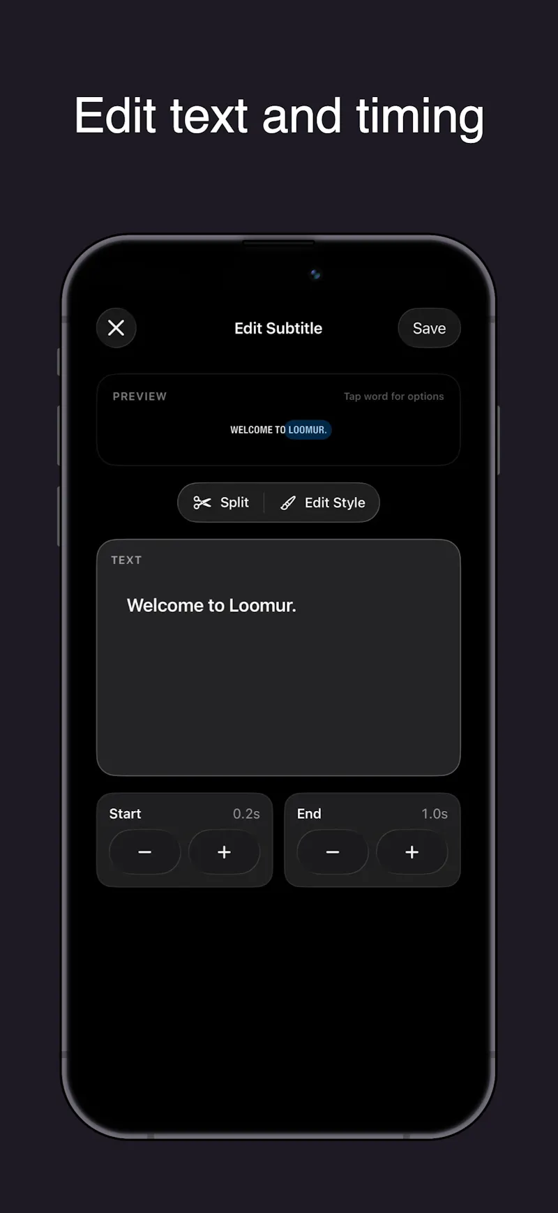 Loomur: AI Subtitles screenshot 3