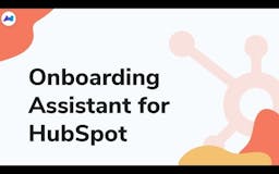 Onboard Assistant for HubSpot media 1