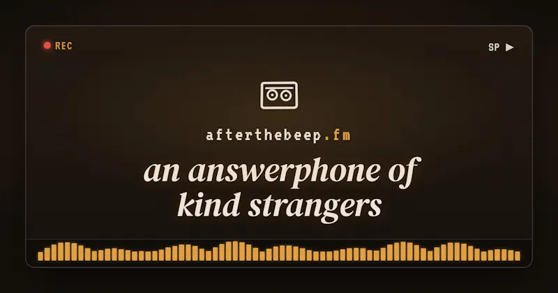 afterthebeep.fm screenshot 1