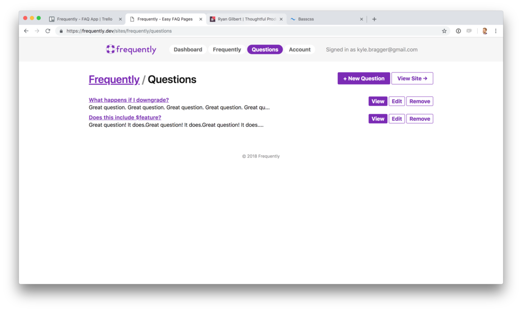 Frequently gallery image