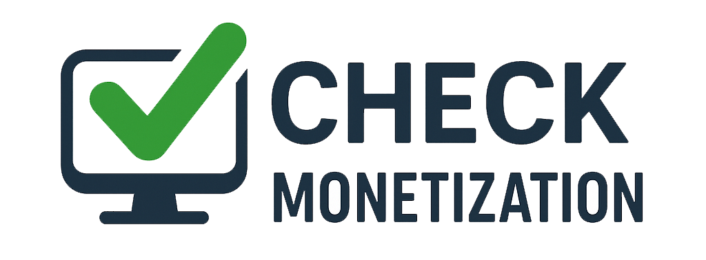 Checkmonetization - Main product screenshot demonstrating key features and user interface
