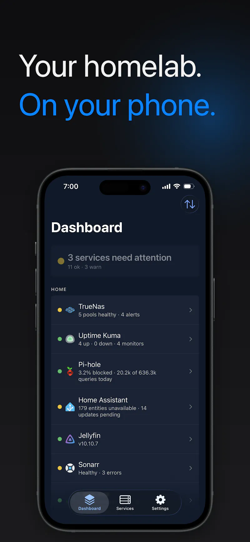 Stacklight screenshot 2
