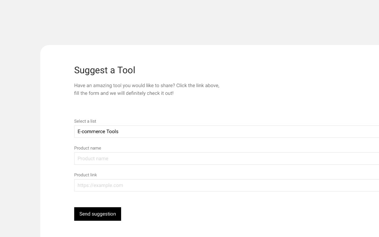 E-commerce Tools gallery image