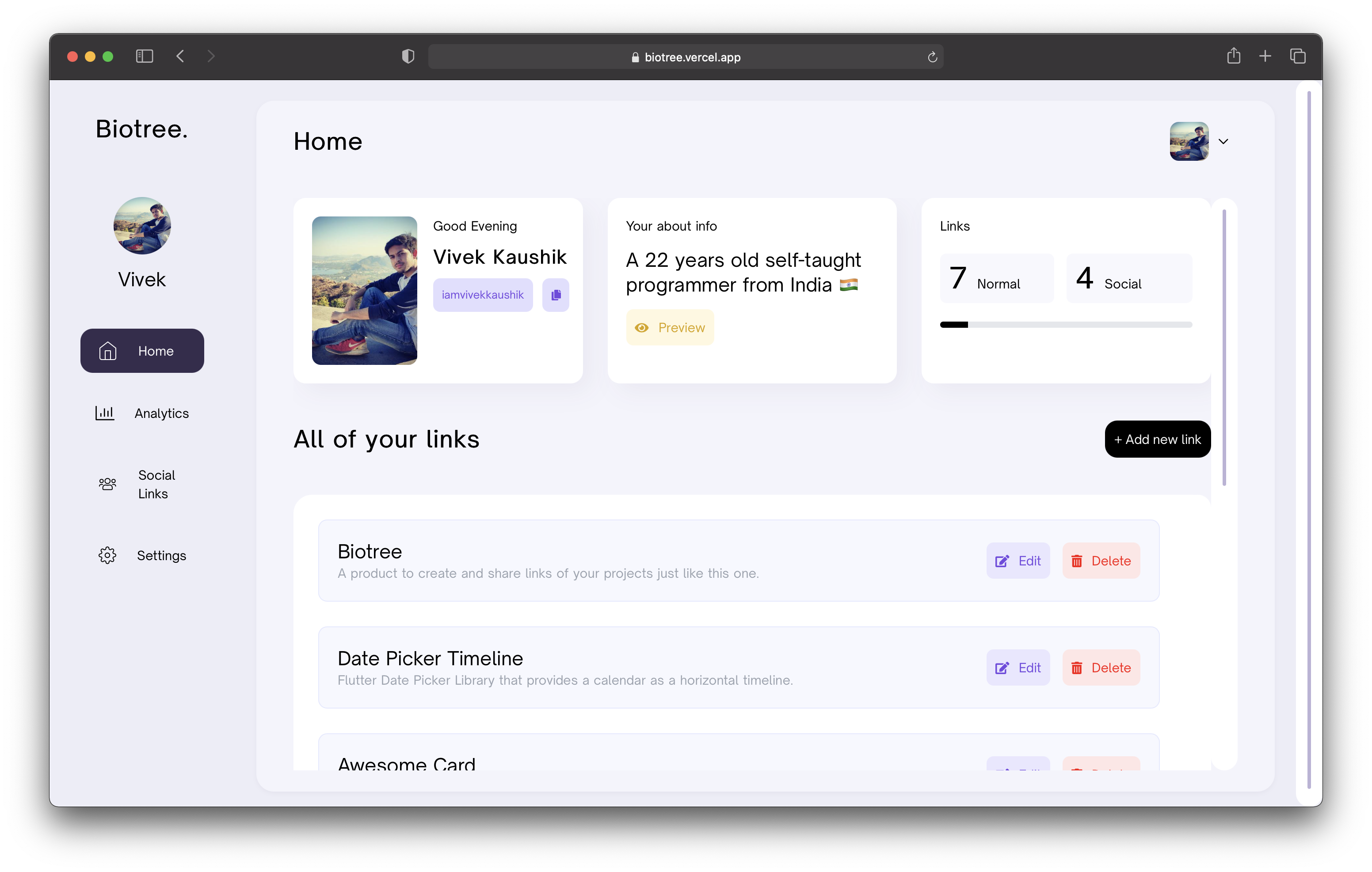 Biotree gallery image
