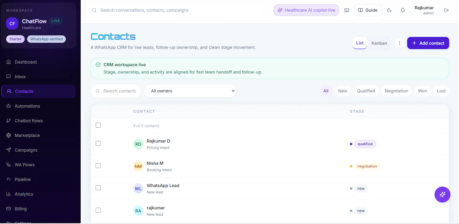 ChatFlow by Novynix screenshot 3
