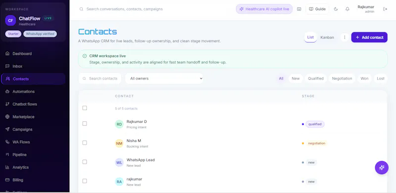 ChatFlow by Novynix screenshot 3