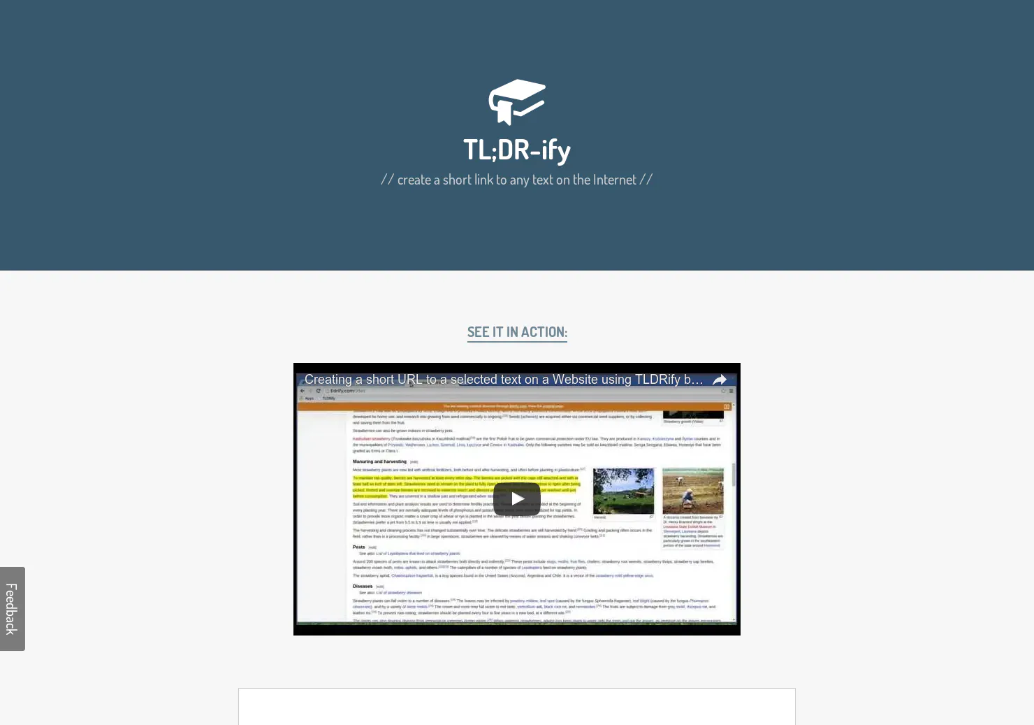 TL;DR-ify