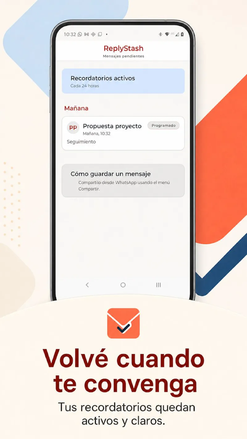 ReplyStash screenshot 2