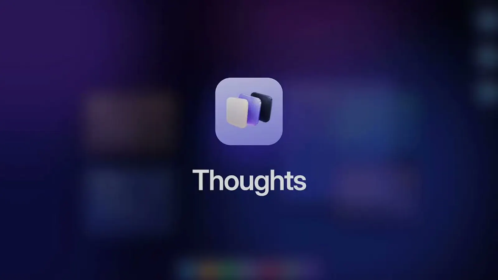 Thoughts screenshot 1 (video preview)