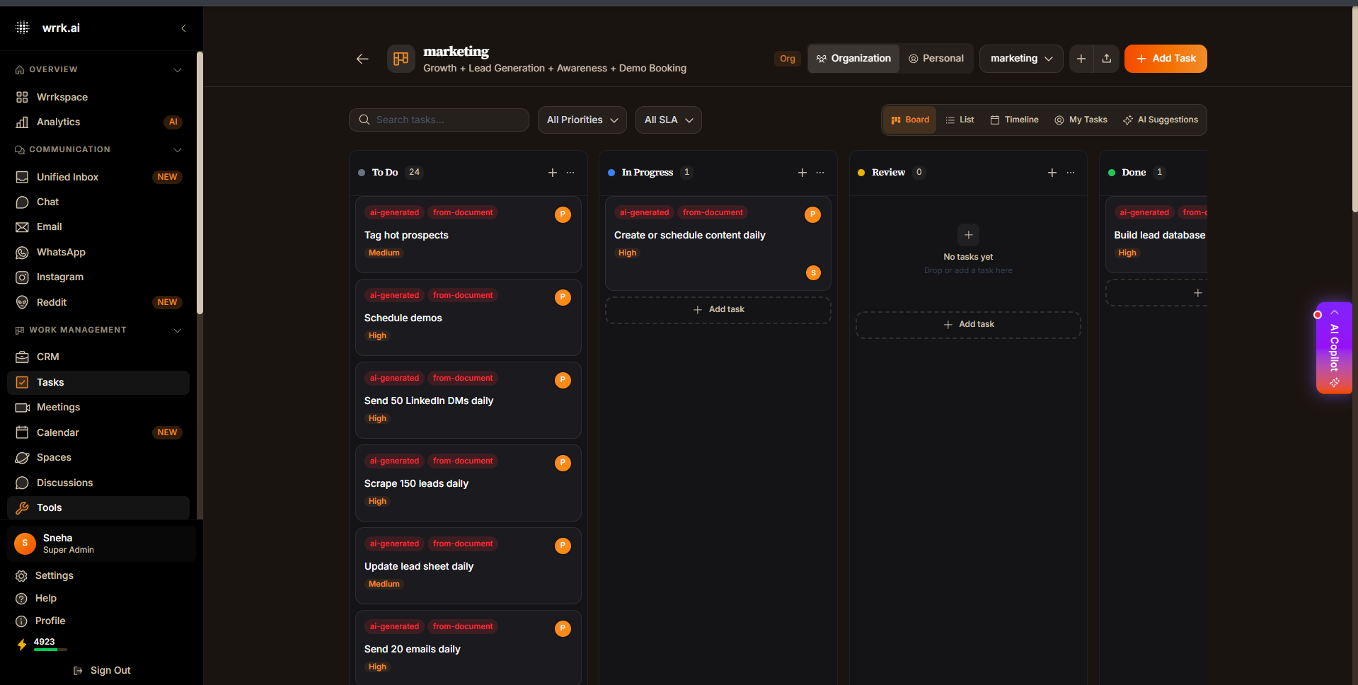 wrrk.ai gallery image