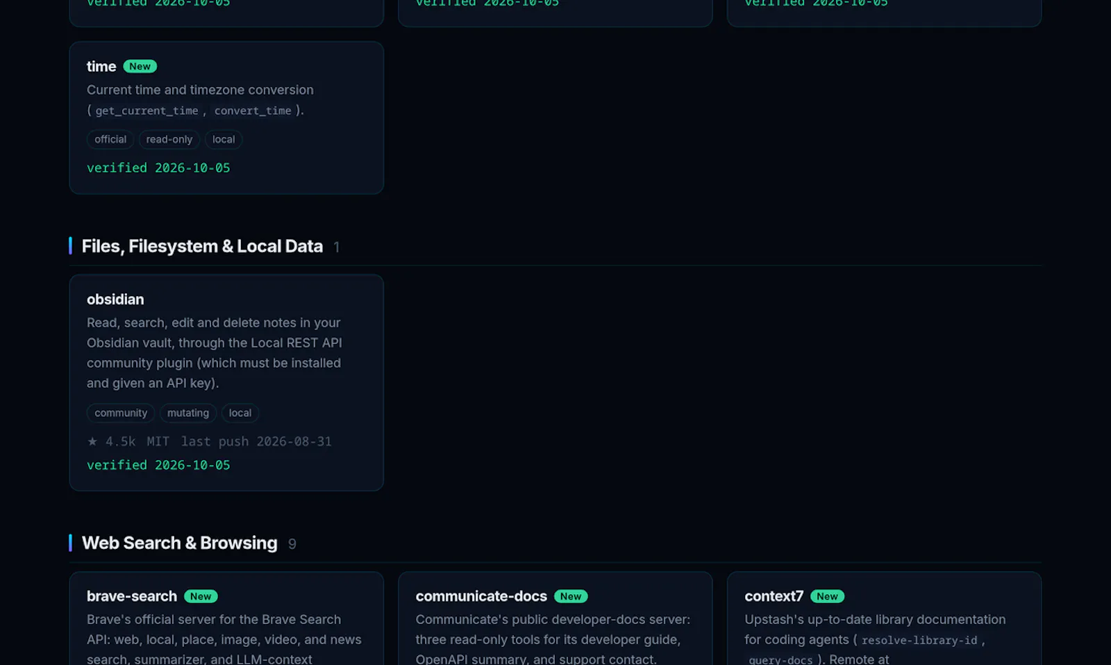 Awesome MCP Servers screenshot 3