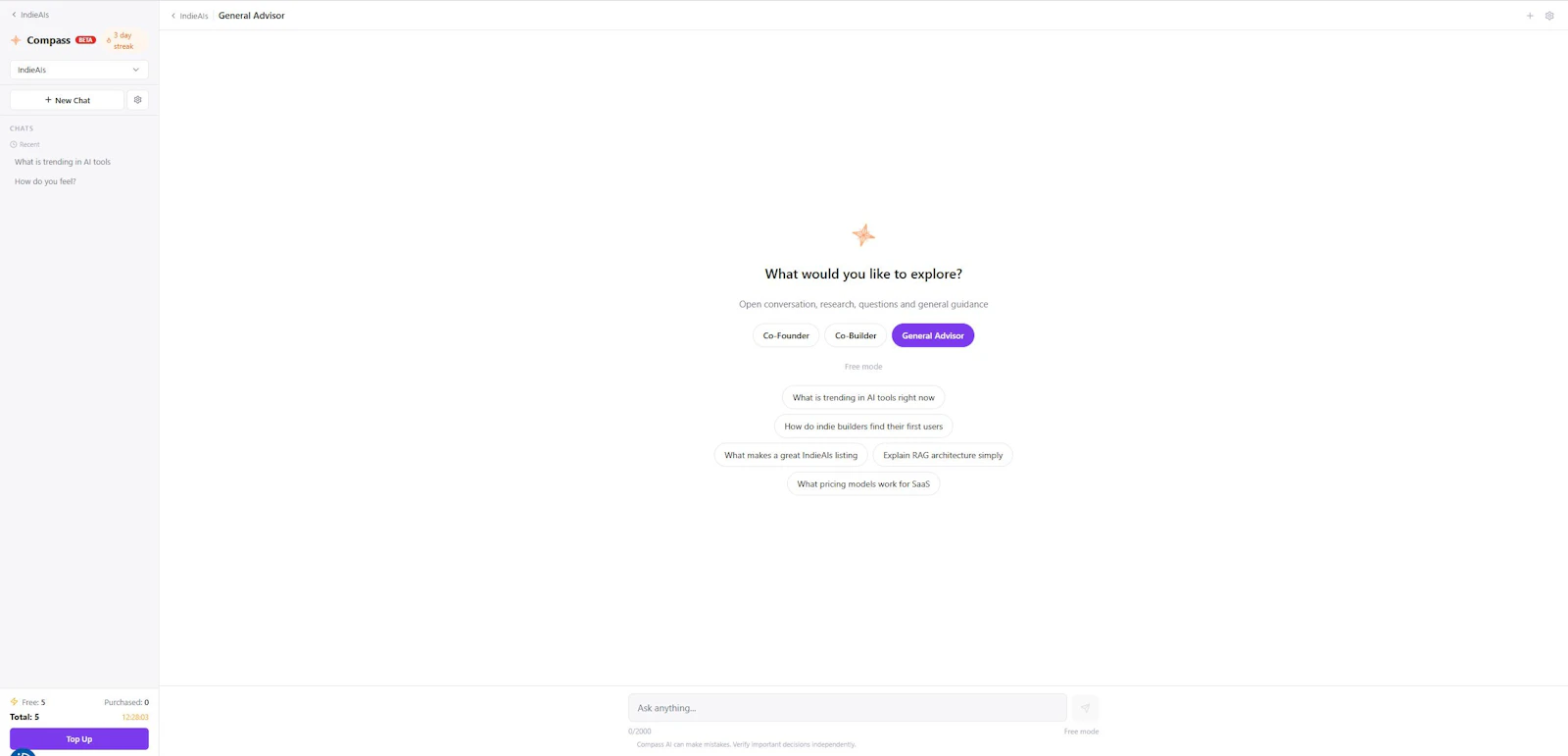 Compass AI by IndieAIs.com screenshot 6