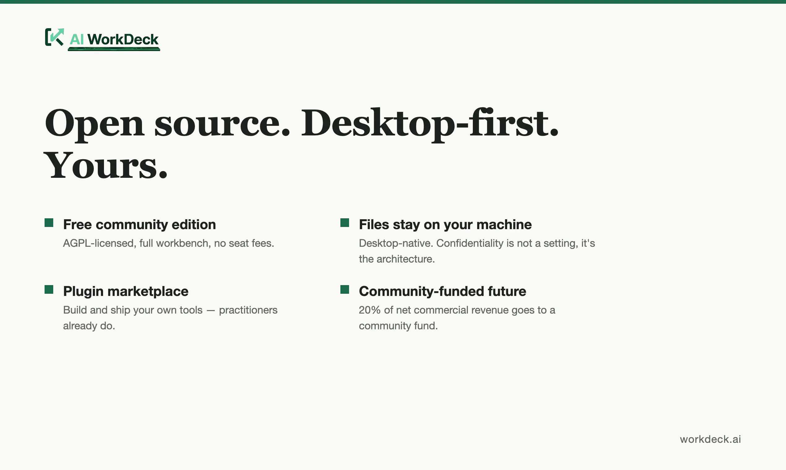 AI WorkDeck gallery image