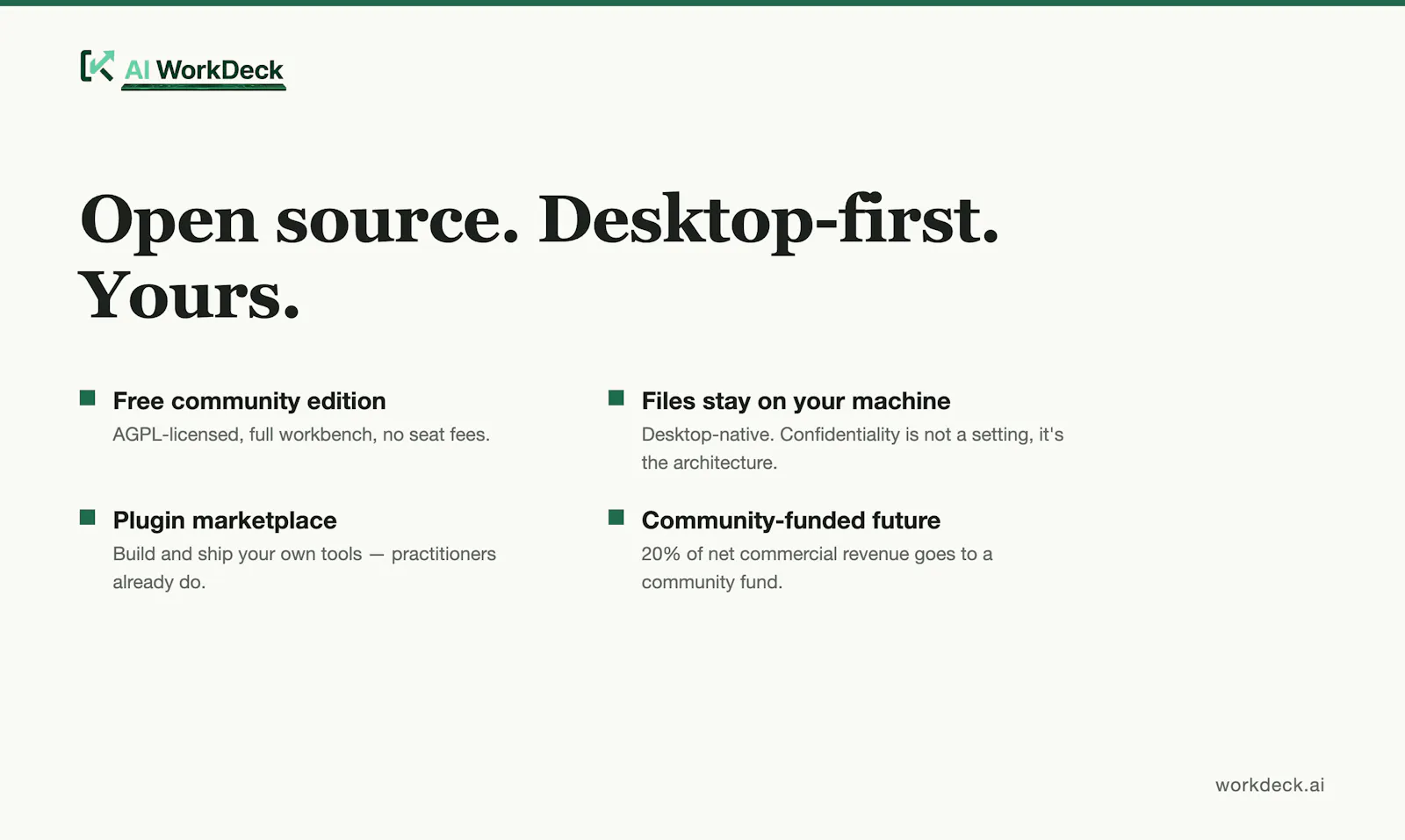 AI WorkDeck screenshot 5