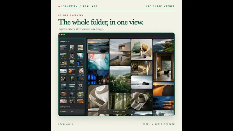 LightView screenshot 1 (video preview)