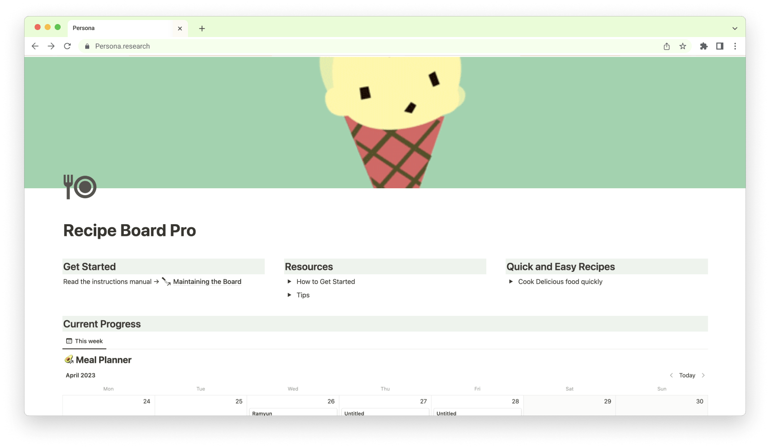 recipe-board-ultimate-notion-template-product-information-latest