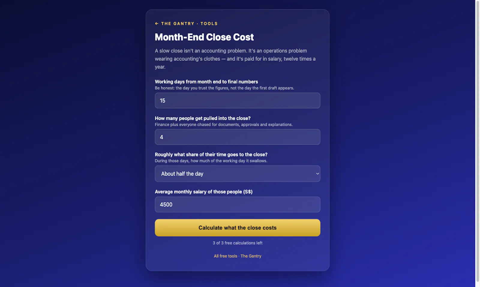 The Gantry Free Tools screenshot 4