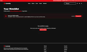 CineNotify gallery image
