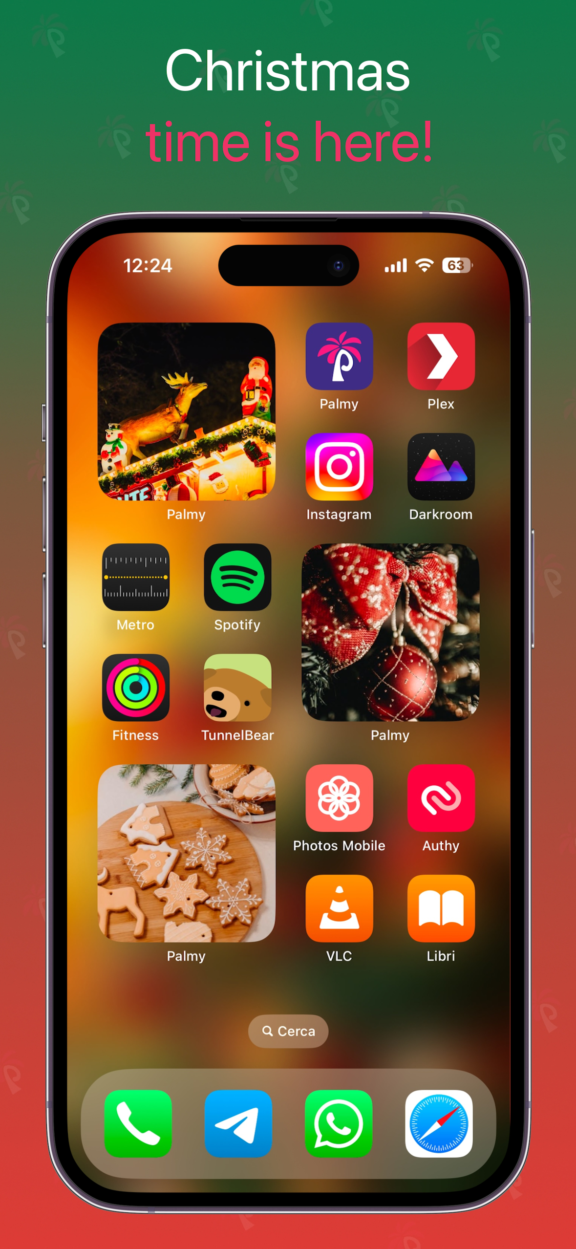 Média PALMY - Widgets d'écran d'accueil - Obtenez des photos fraîchement nouvelles et organisées à votre écran d'accueil iOS 6