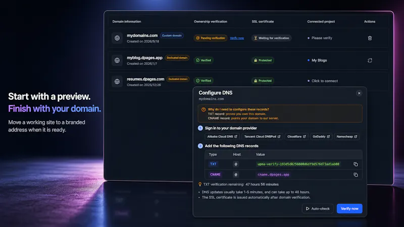 DeployPages screenshot 4
