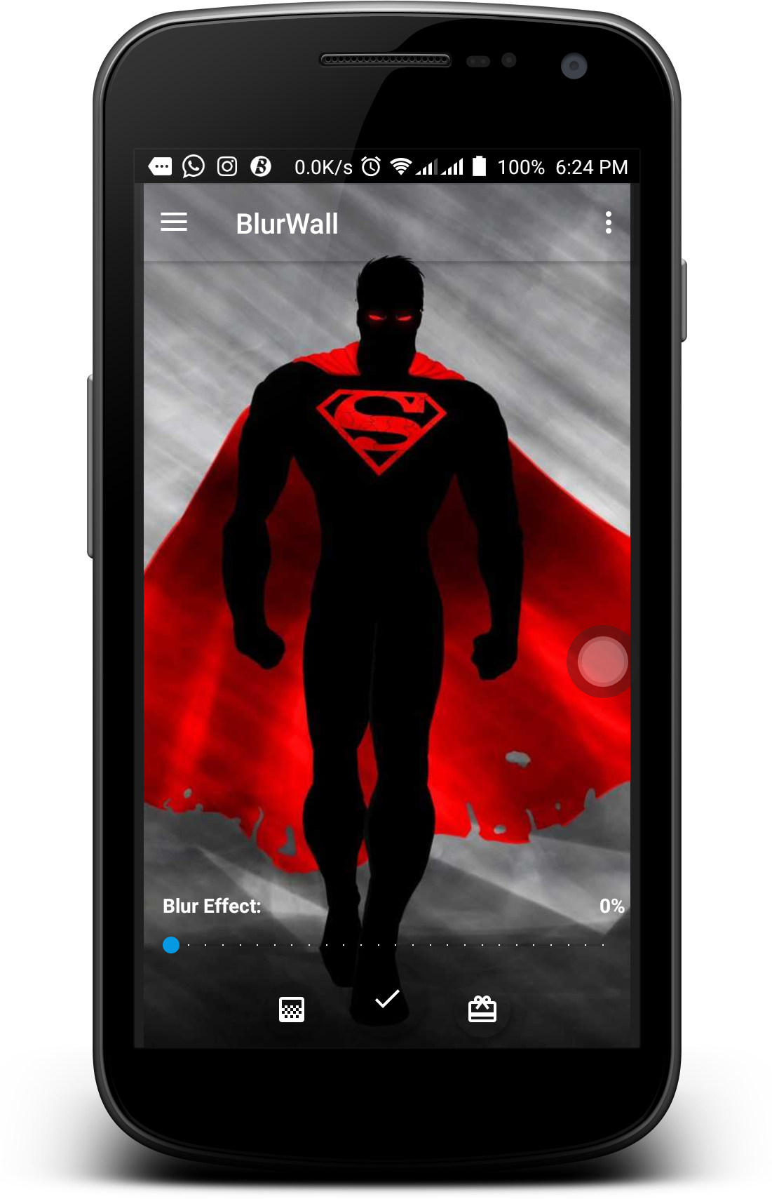 SuperHeroes Wallpaper: Blur it and Black&White it gallery image