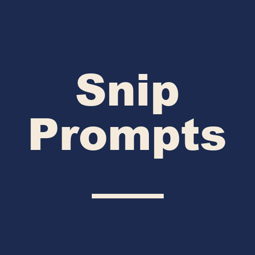 SnipPrompts