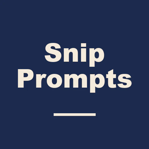 SnipPrompts logo