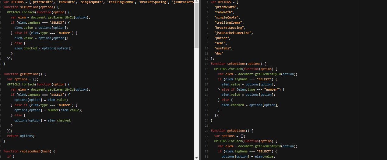 Prettier 1.0 gallery image