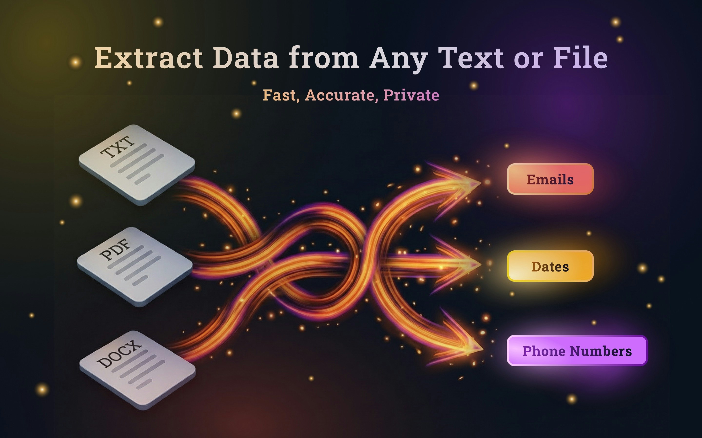 DataSieve: Text to Data gallery image