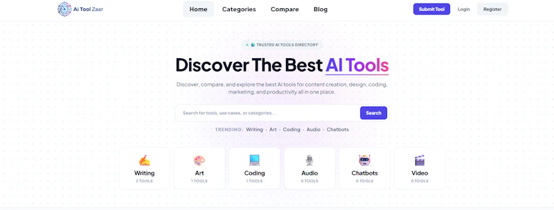 AI Tool Zaar screenshot 1