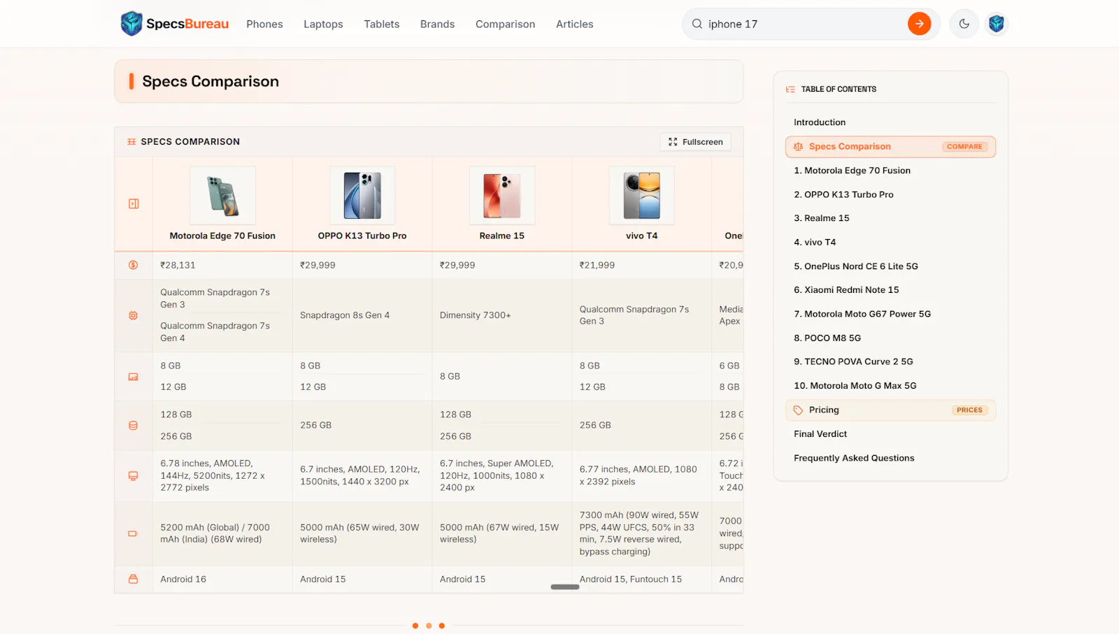 SpecsBureau screenshot 3