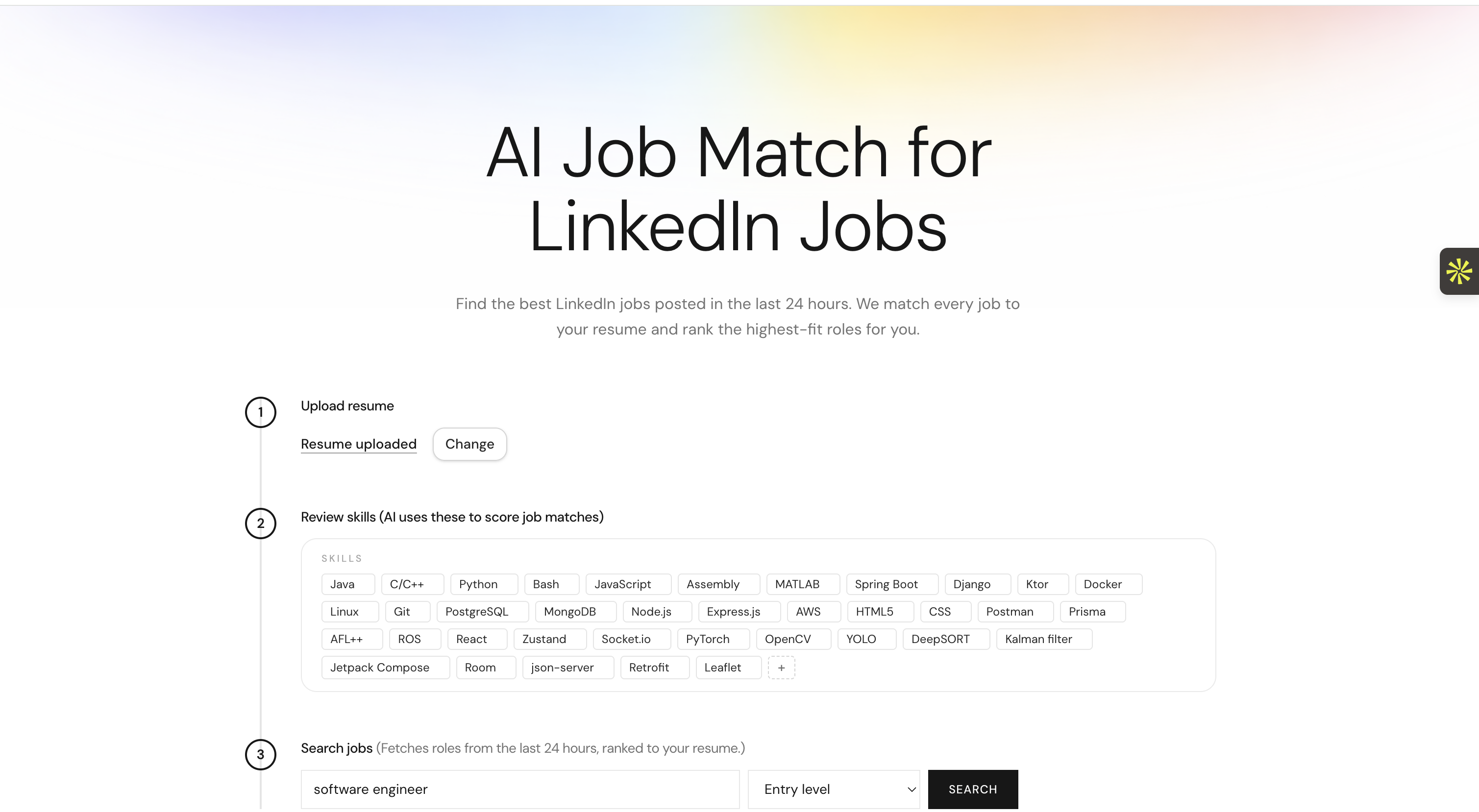 JobMatch-LinkedIn gallery image