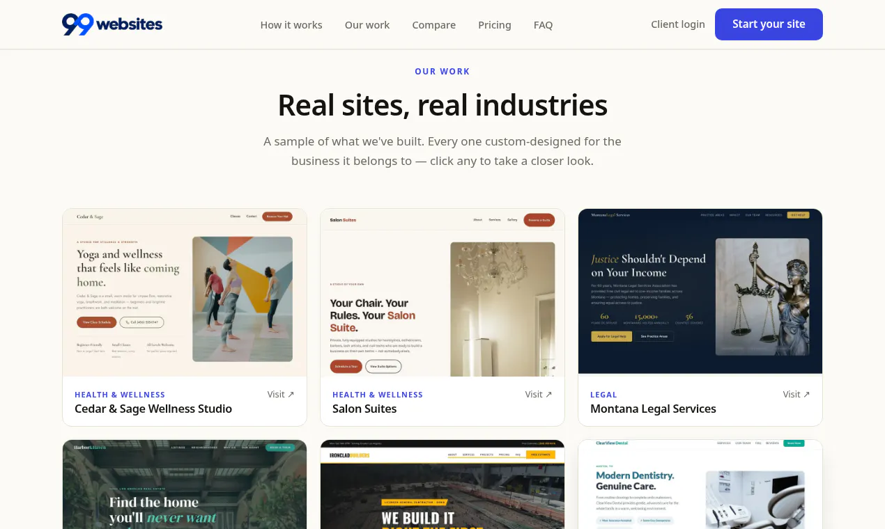 99Websites gallery image