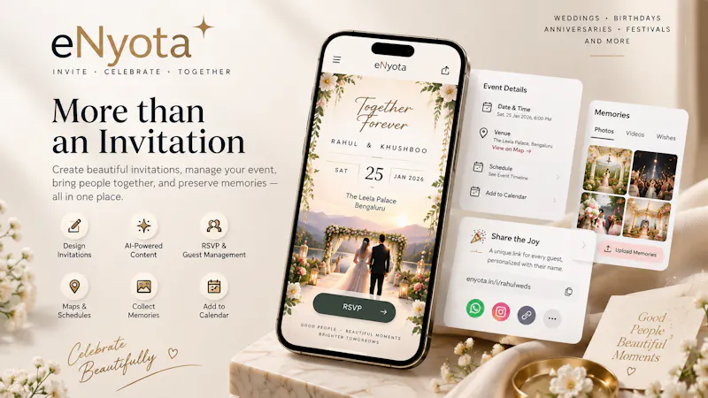eNyota — Beautiful Digital Invitations screenshot 2