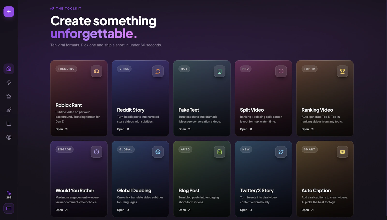 Viralize AI screenshot 2