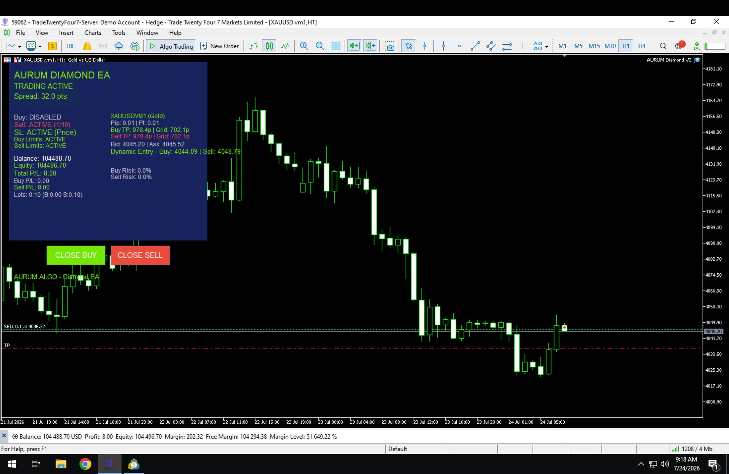 Aurum Gold EA gallery image